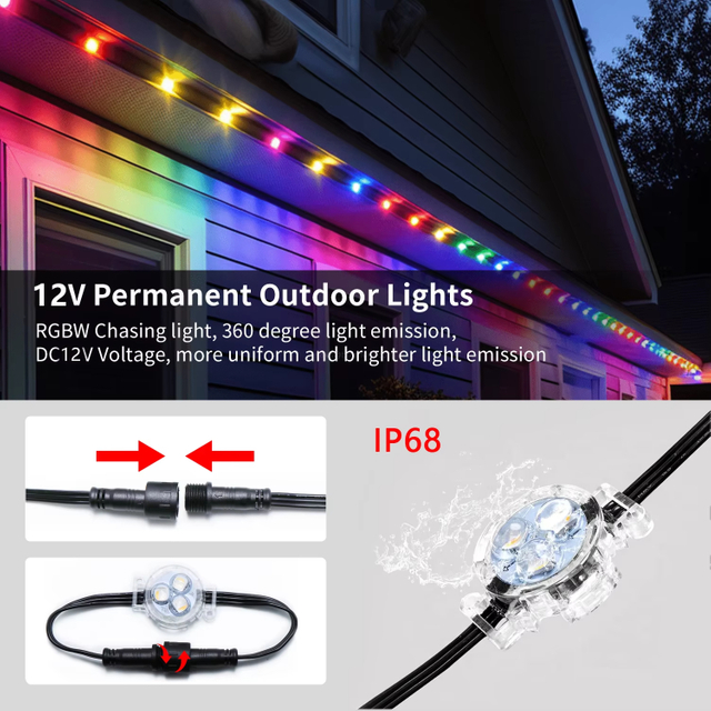 Led Pixel Point LighLed Pixel Point Light Led String Wifi Control Lightt Led String Wifi Control Light
