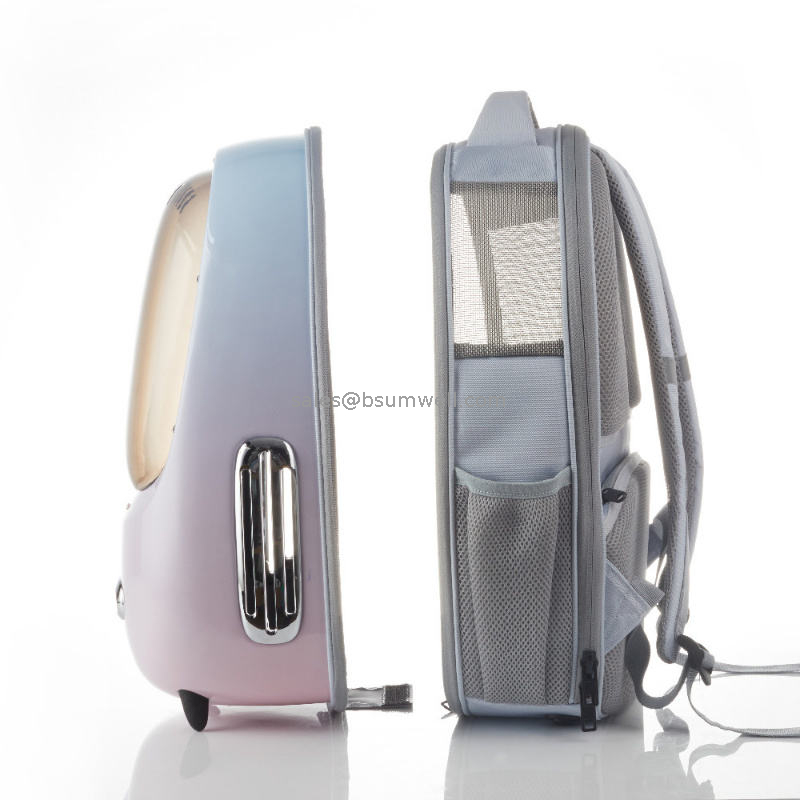 Factory Air Supply System Outdoor Cat Carrier Backpack with Led Light And Ozone Deodorization