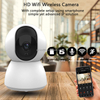 New Design Camera Wifi Mobile Phone Remote Indoor PTZ IP Camera Work with Tuya Or Smart Life APP