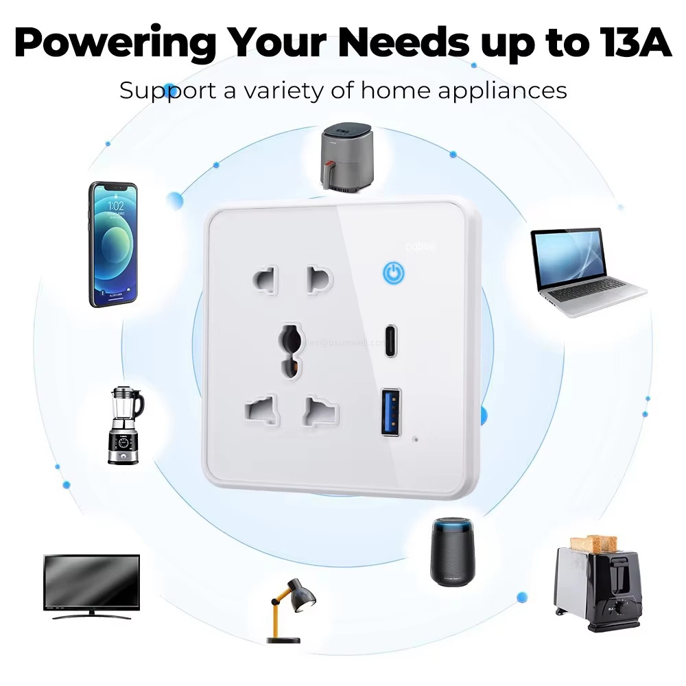 Powering Your Needs up to 13ASupport a variety of home appliances