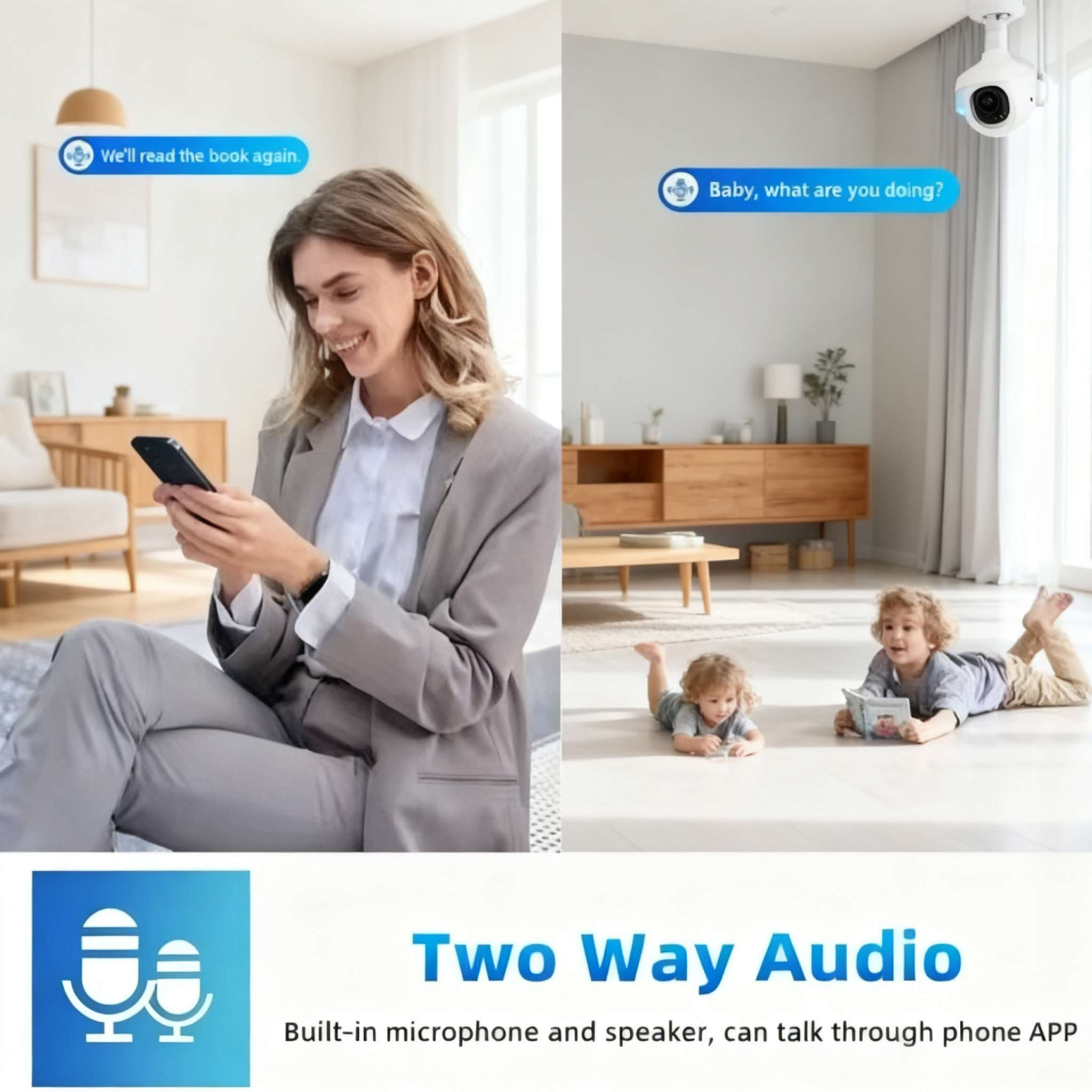 E27 Plug-and-Play 360° Panoramic Camera