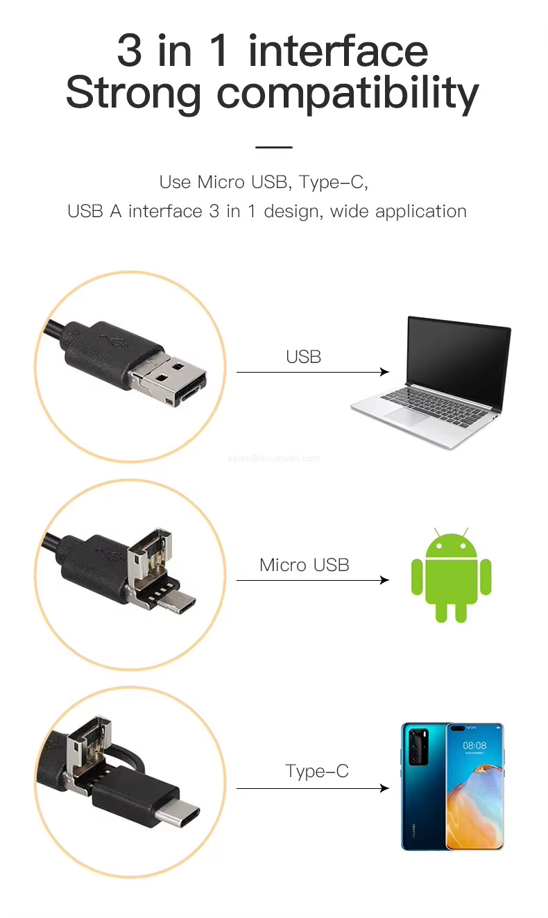 3 in 1 interfaceStrong compatibility