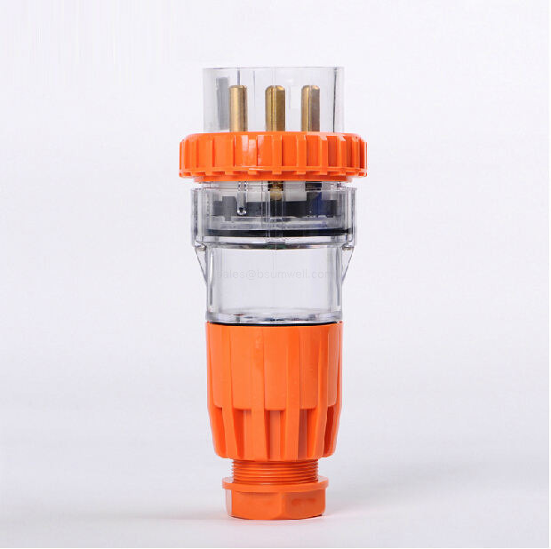 Pin Straight Plug Industrial Plug
