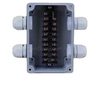 PS-AL Series IP66 aluminum junction box square enclosure outdoor electrical box outlet