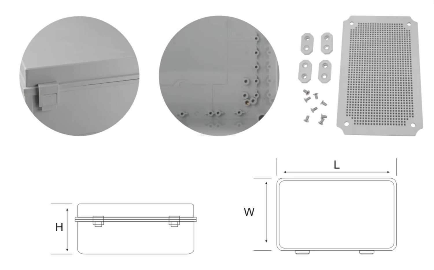 Big Junction Box With Plastic Ladder Slip Lock Big Junction Box With Plastic Ladder Slip Lock