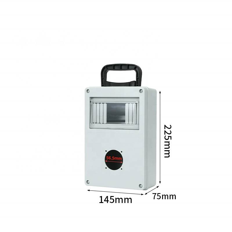 Compact power supply distribution box
