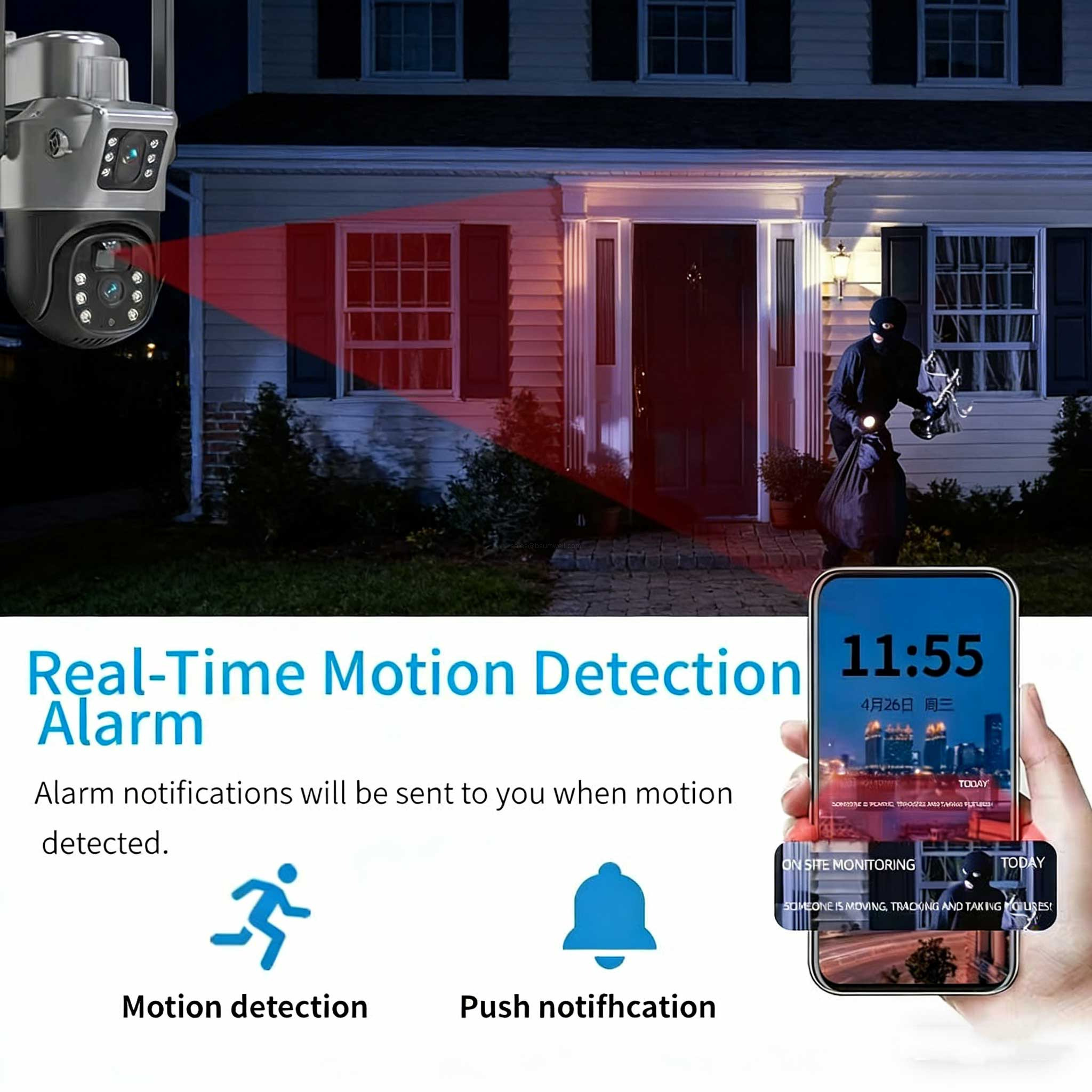 V380 4MP surveillance camera