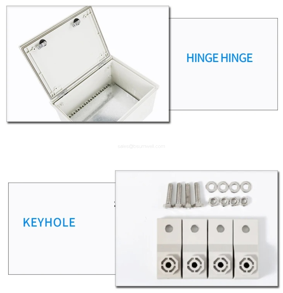 IP66 FTTH SMC Fiberglass Enclosure OEM Customized CE/ISO Certified Electrical Box