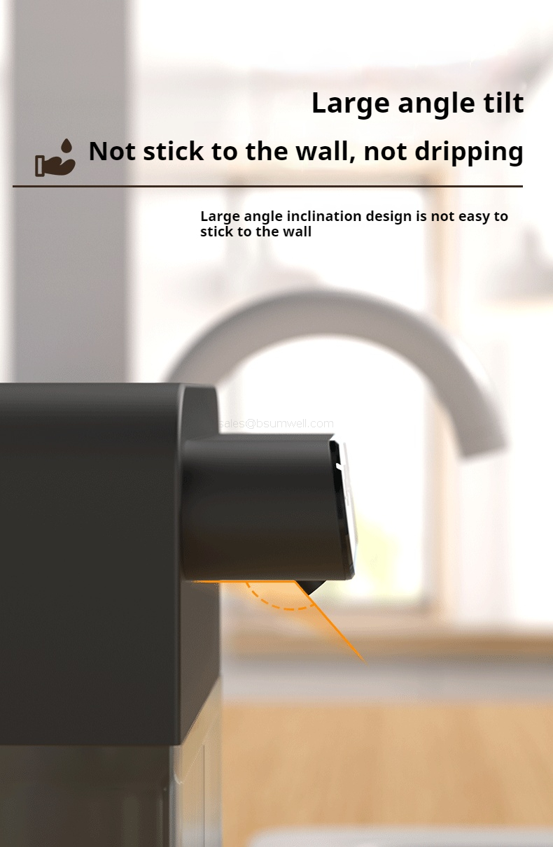 Large Angle tilt does not stick to the wall without dripping_ENG
