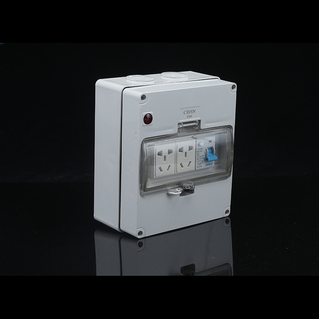 flame retardant PC 8-way db box