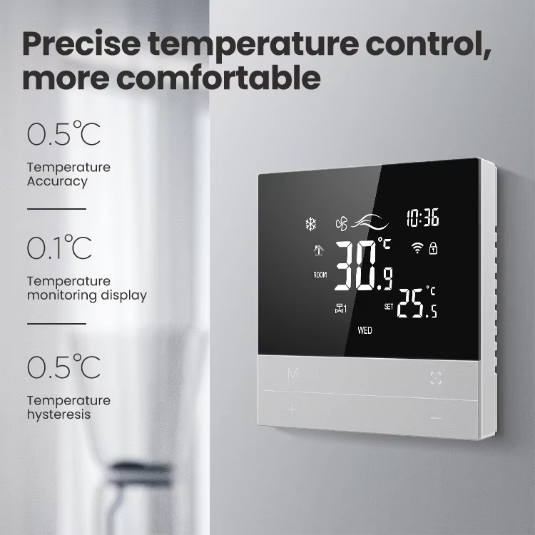 Precise temperature controlmore comfortable 0.5℃ Temperature Accuracy; 0.1% Temperature monitoring display; 0.5℃ Temperature hysteresis