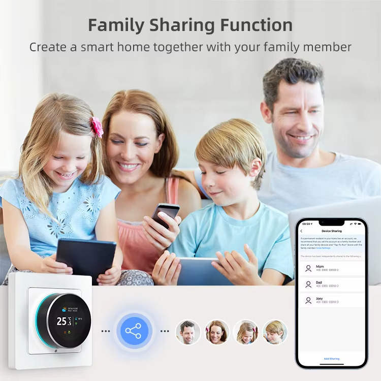 Family Sharing Function: Create a smart home together with your family member