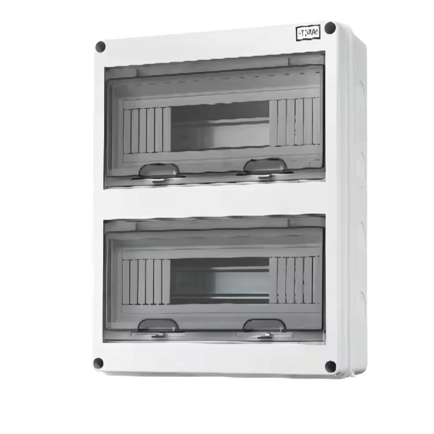 HT Series IP65 Waterproof Distribution Box 2 to 24 Way ABS PC Electrical Enclosure