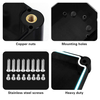 Heavy Duty Black Waterproof Plastic Enclosure IP65 Project Box for Industrial Electronics