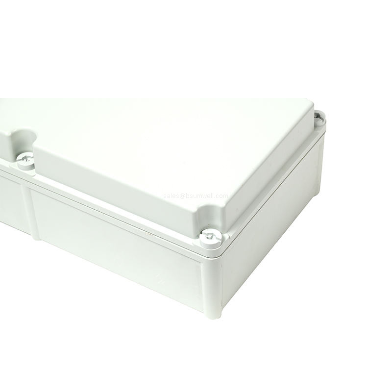 IP67 Waterproof Electrical Junction Box PC ABS Industrial Enclosure for Outdoor Cable Wiring