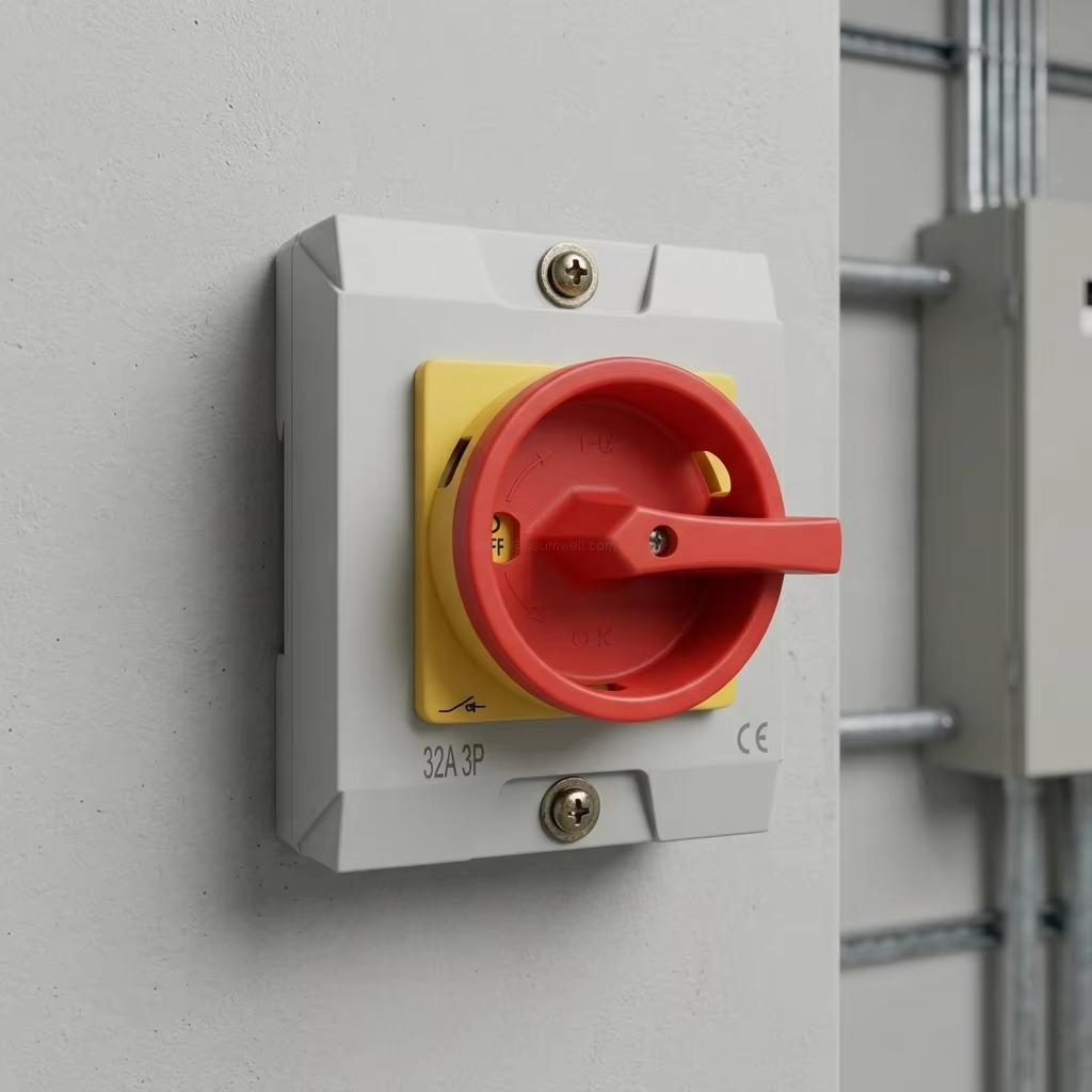 3 Pole Industrial Rotary Switch