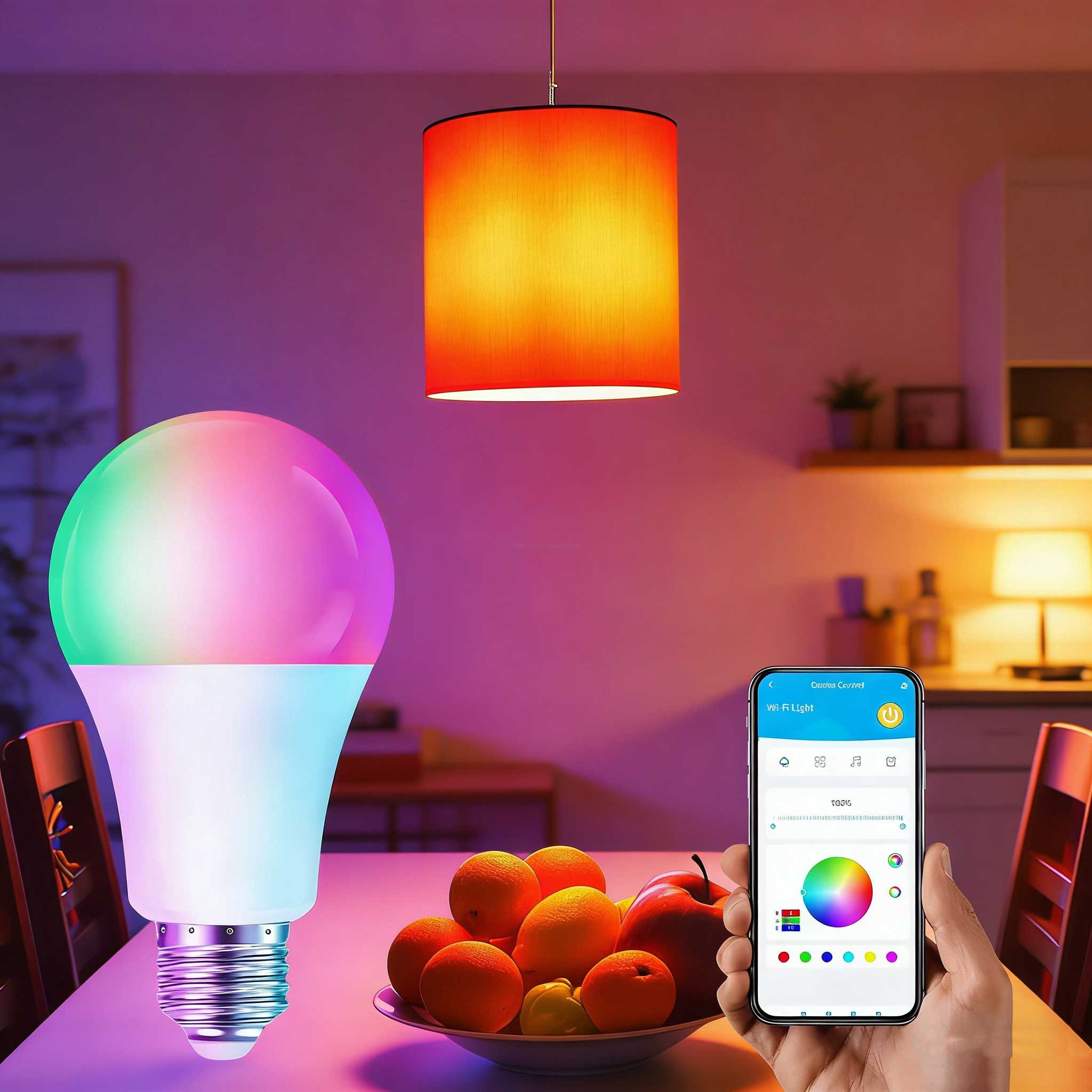 2700K-6500K dimmable smart bulb