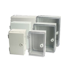 Grey dustproof power distribution box