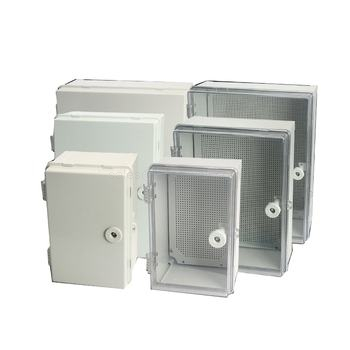 Grey dustproof power distribution box