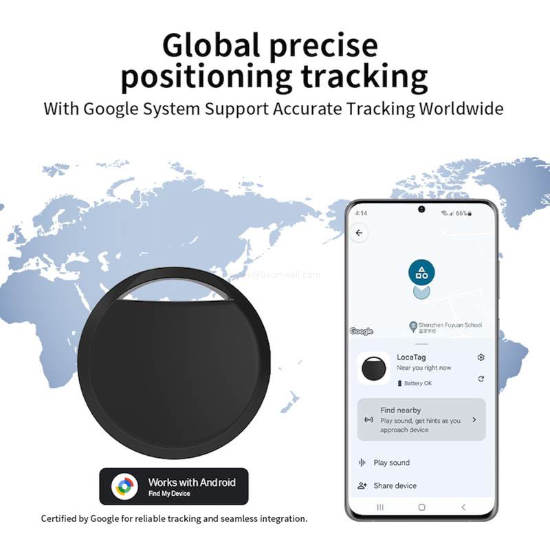 Global precise positioning trackingWith Google System Support Accurate Tracking Worldwide