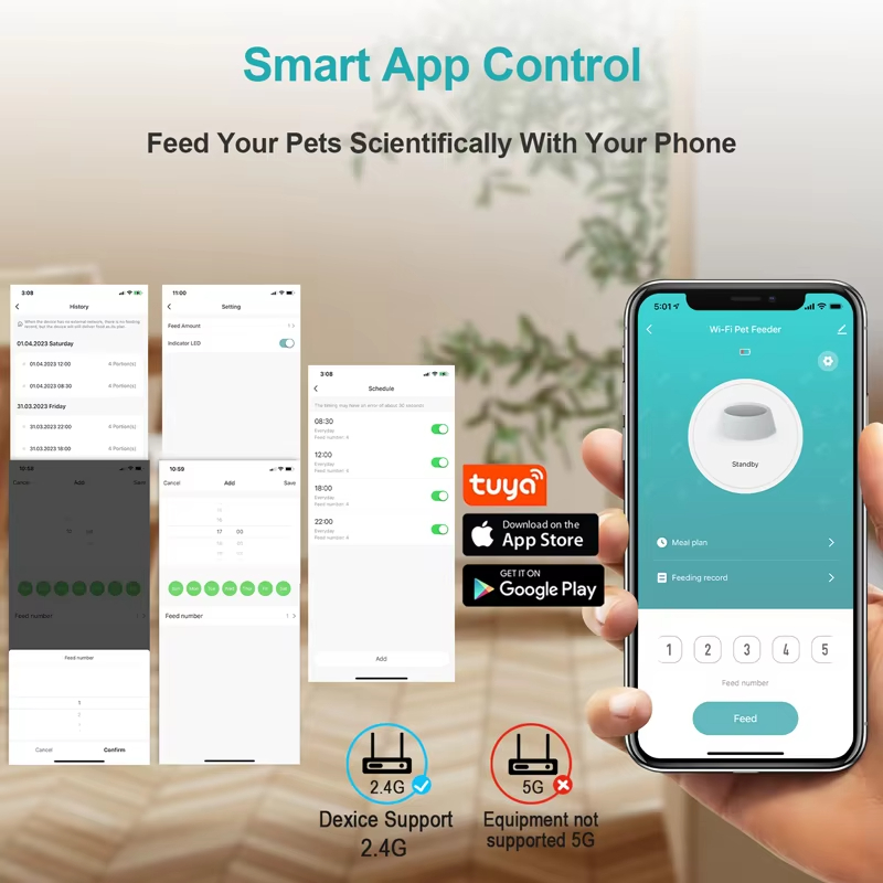 Smart App Control Feed Your Pets Scientifically With Your Phone