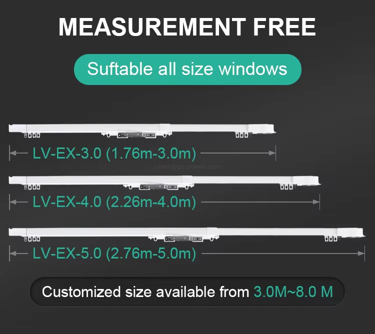 MEASUREMENT FREE Suftable all size windows