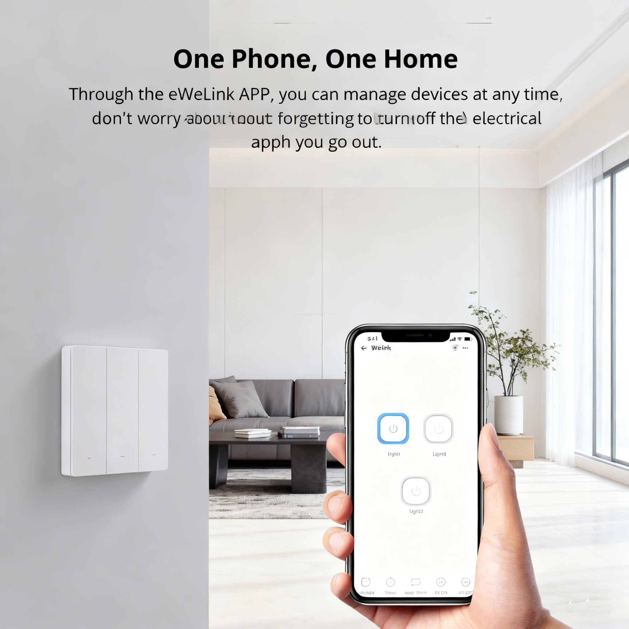 SONOFF M5 Matter Smart Wall Switch