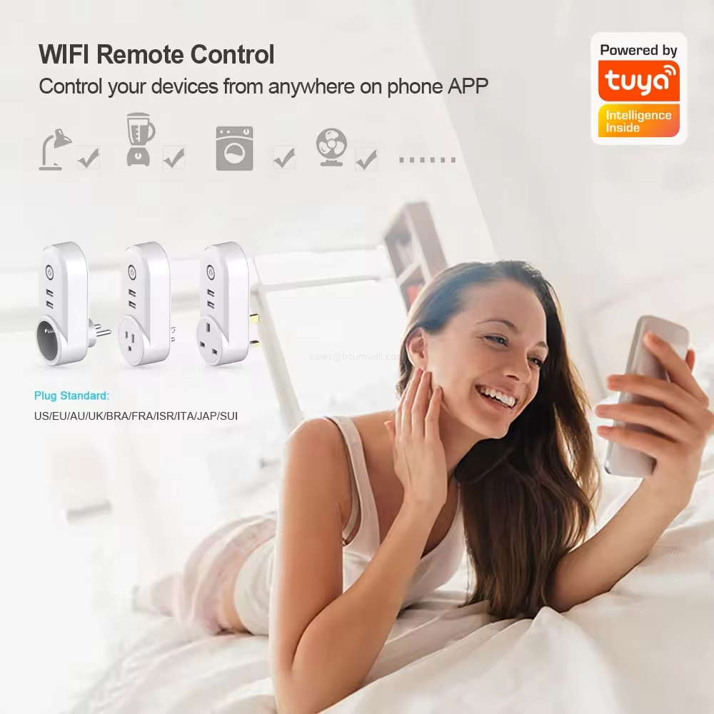 Childproof Multi-Regional Smart Outlet