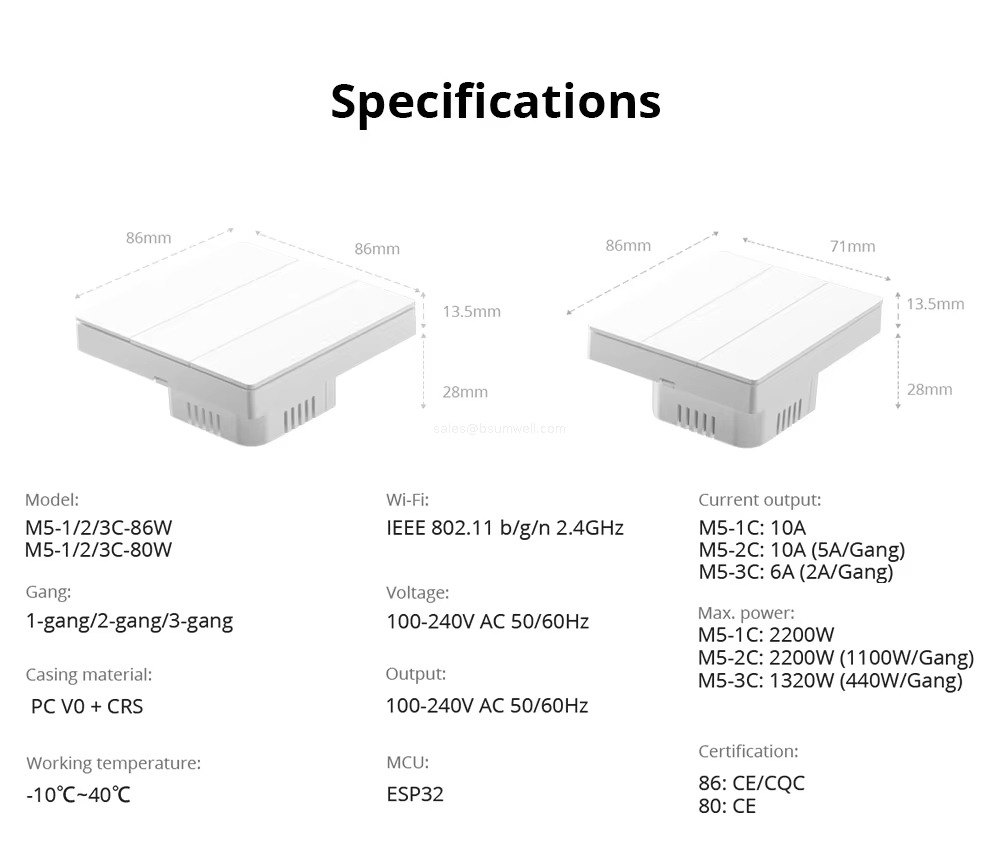 Specifications