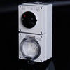 Switch + socket IP66 combo