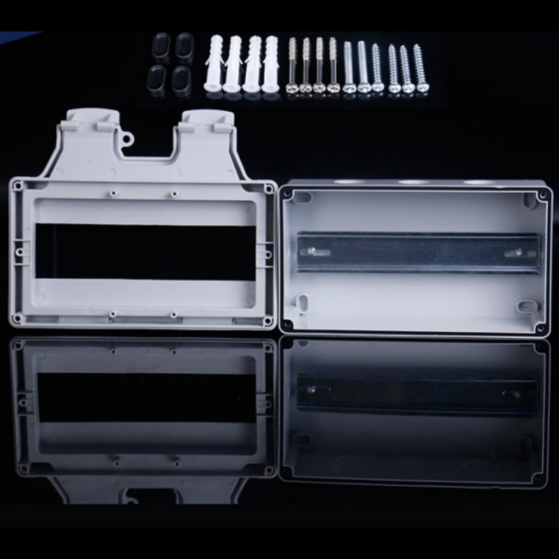 2-Gang Modular Enclosure with Pre-Drilled Holes