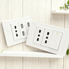 UK wall socket with smart switch