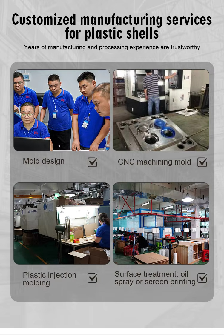 Customized manufacturing servicesfor plastic shells