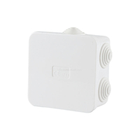 IP44 Waterproof Electrical Junction Box Plastic Surface Mount Terminal Wire Connector Cable Splice Enclosure Case