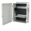Outdoor Enclosure 16x11x6 Waterproof Junction Box Vented WiFi Project Case with 12V Cooling Fan