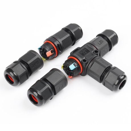 IP68 Waterproof Electrical Cable Connector Junction Box for Outdoor Lighting Terminal PCB FPC L20-2/3/4/5/6P