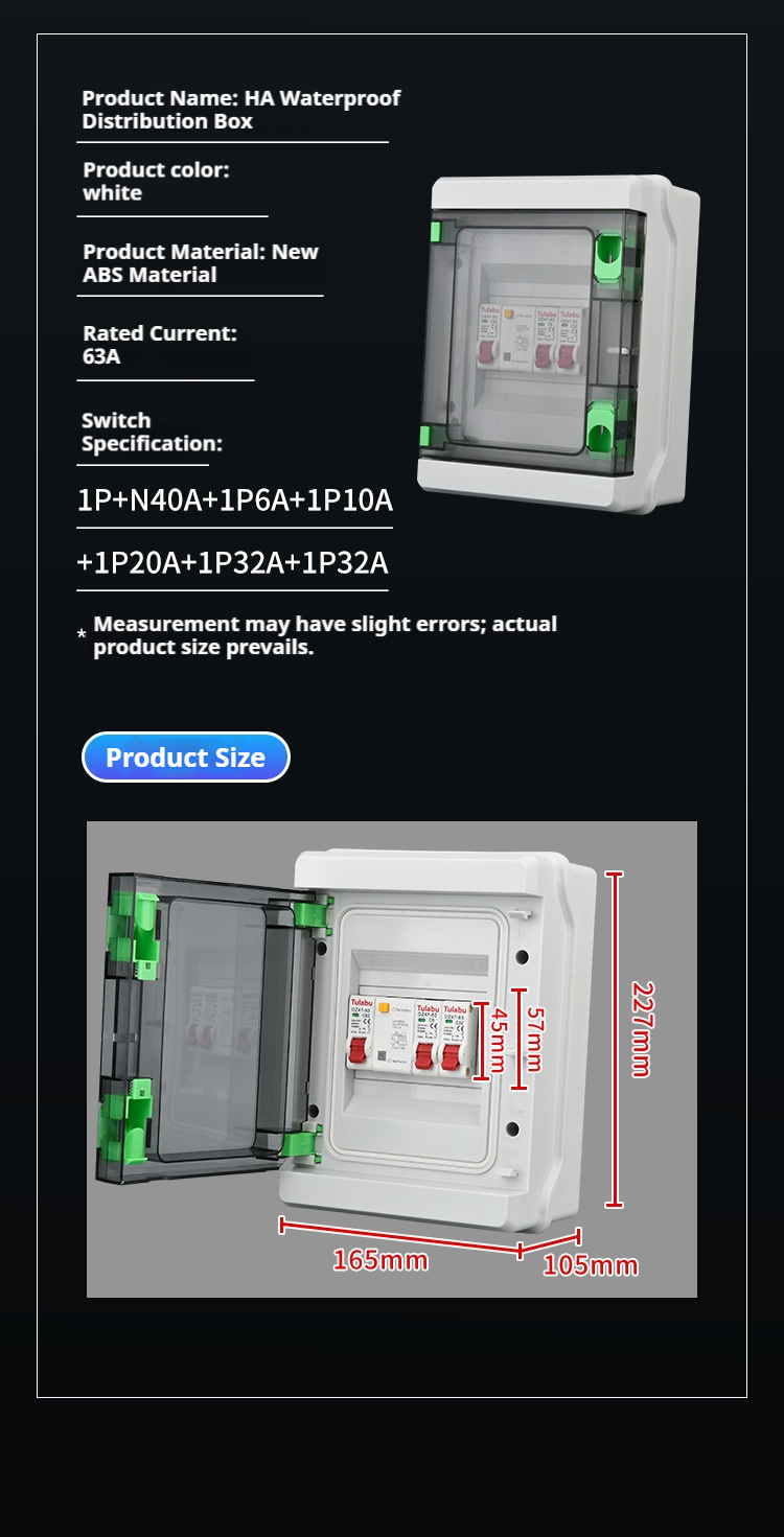 Waterproof Configuration: Brass nuts are used in the product's mounting holes for fixation, preventing slipping and allowing countless uses.