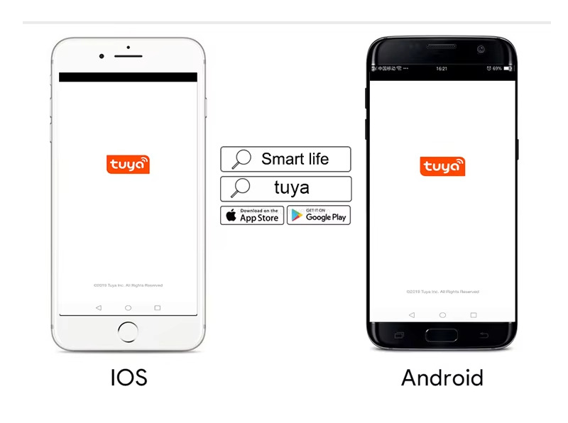 Smart life tuya Google Play IOS Android