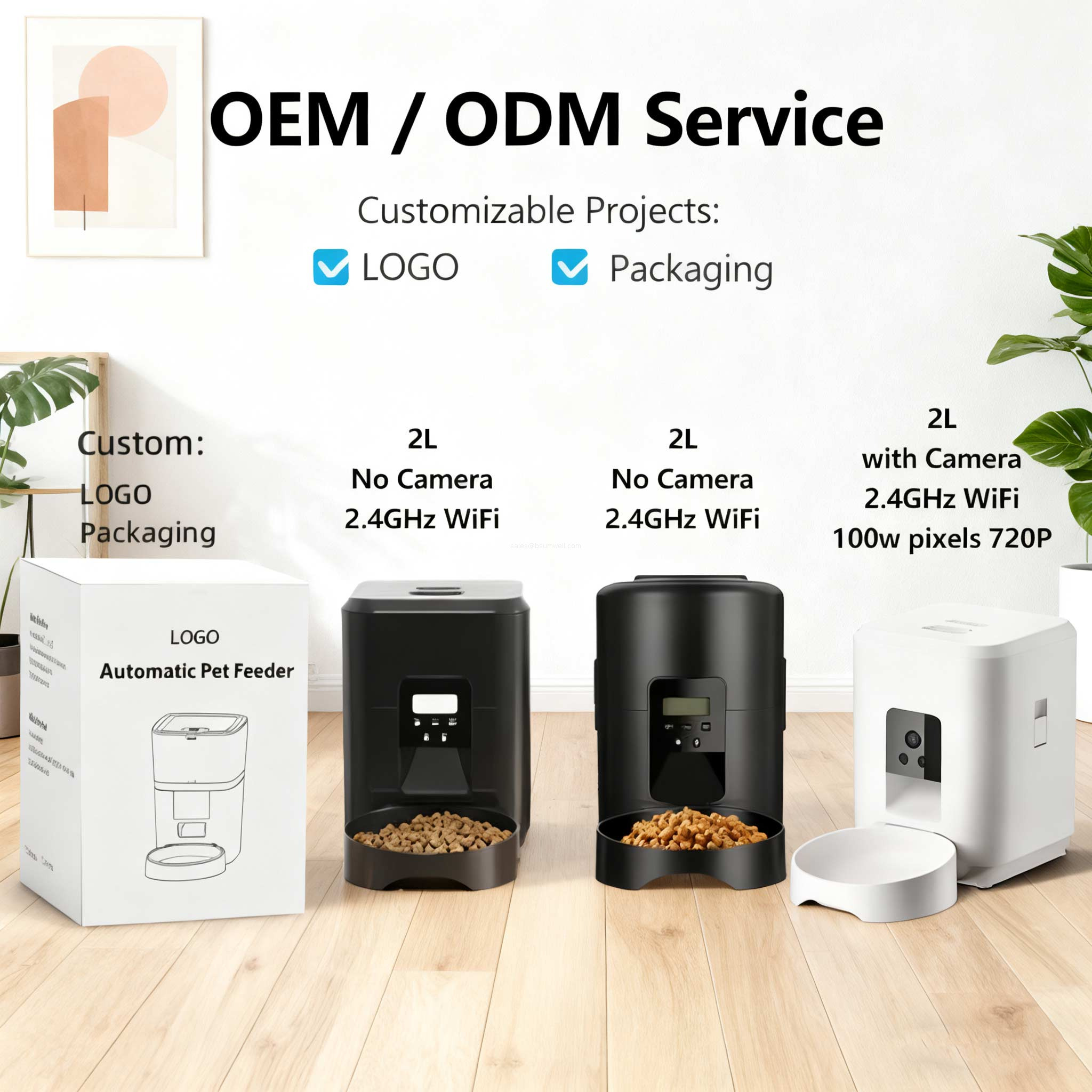 2L Smart Pet Feeder