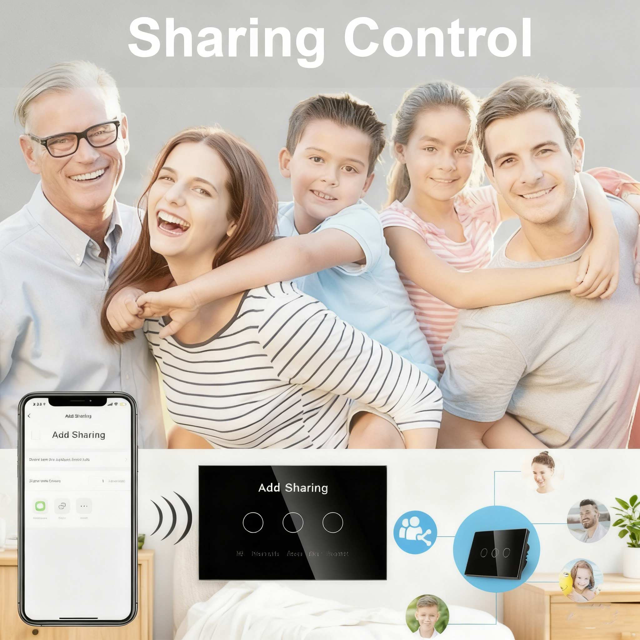 wireless wall switch light