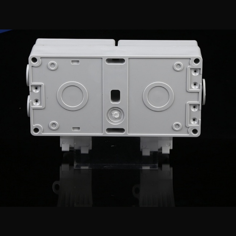 dual gang IP66 plug