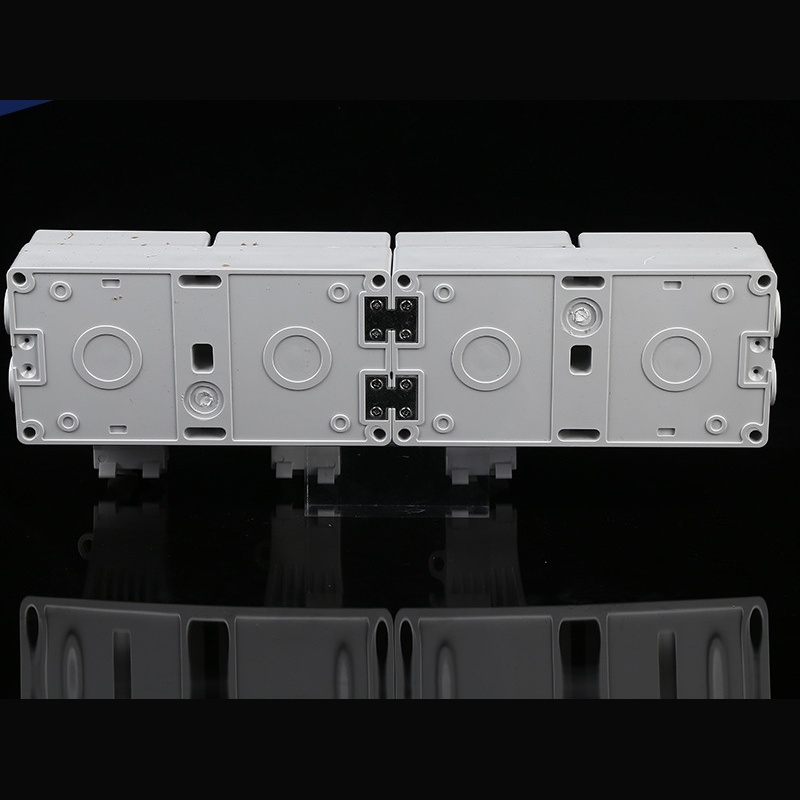 GOST-R listed 3-outlet unit​ Russian-style 3-port waterproof socket