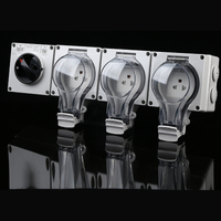 IP66 rated RV electrical socket