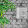 Multi-function IP55 Weatherproof Switch Socket /Universal And Multiple IP55 Weather Protected Wall Switch And Socket