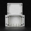 115*90*55mm Indoor And Outdoor Waterproof Dustproof Plastic Electronic Enclosure Wall Mounting Junction Box With Flange