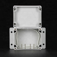 115*90*55mm Indoor And Outdoor Waterproof Dustproof Plastic Electronic Enclosure Wall Mounting Junction Box With Flange