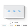 New Matter Light Switch Wifi Apple Home Alexa Google SmartThings APP 2 lights one switch