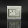 Good Price Outdoor IP55 Waterproof 1 Gang Switch Socket 3 Phase Electrical Socket Switch Push Button Switches
