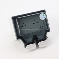 Best-price Electric Cover Customized Socket Outlets Wifi Control Outdoor Gazebo Waterproof Socket And Switch Outdoor Sockets
