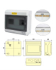 weatherproof enclosure box for outdoor electrical power